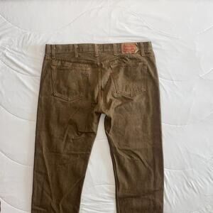 Men's Levis Brown 501 jeans